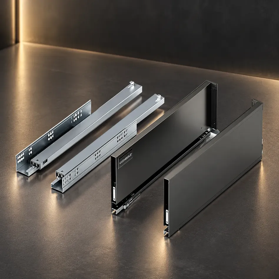 M Series Ultra-thin Riding Draw High Drawer 177mm