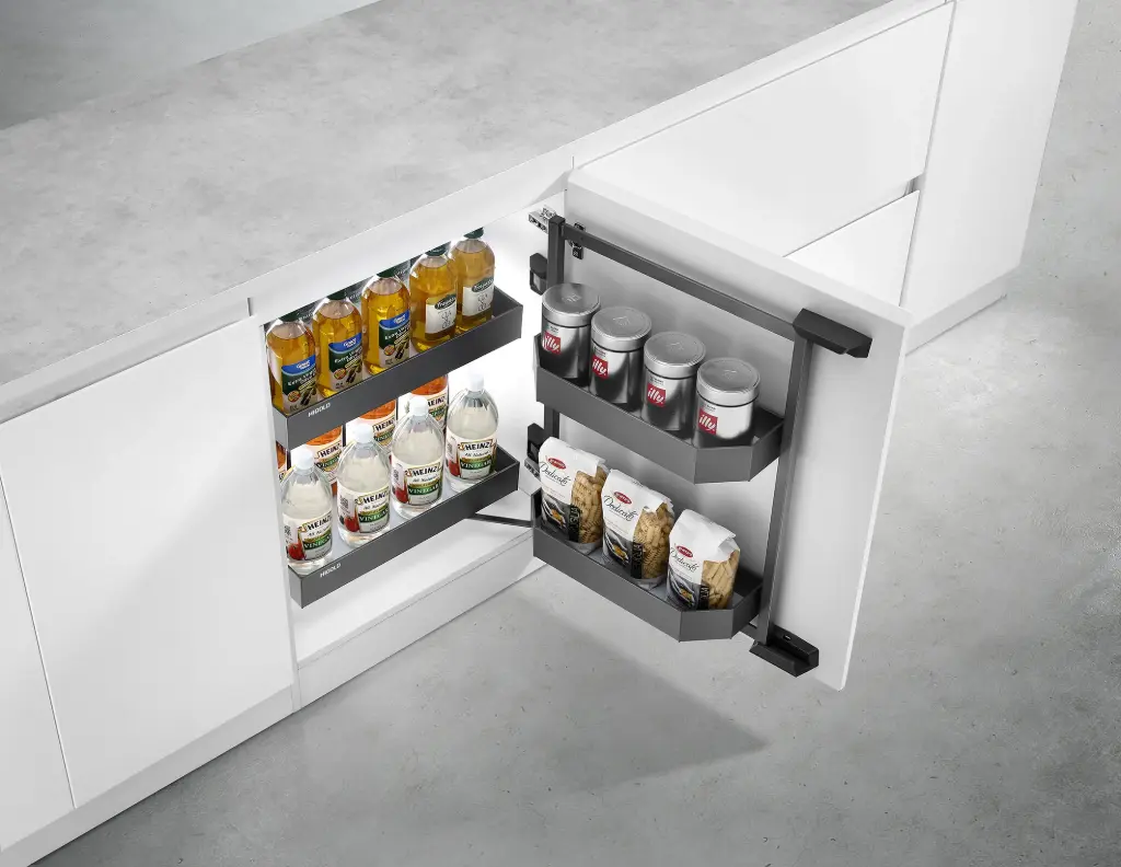 Mini Pantry 2.0 Pull-Out Storage System for 600mm Cabinet (Frame & Baskets)
