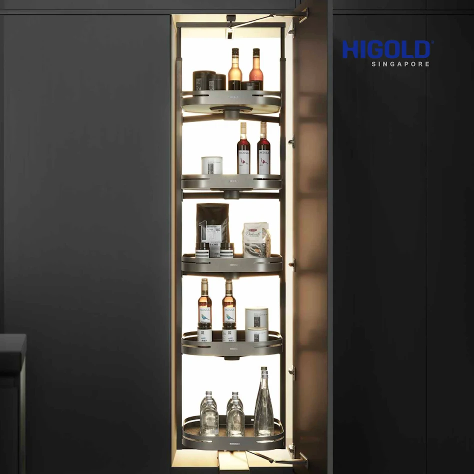 SHEARER Toubillon Pantry 5 layers   360° RotatableTrays