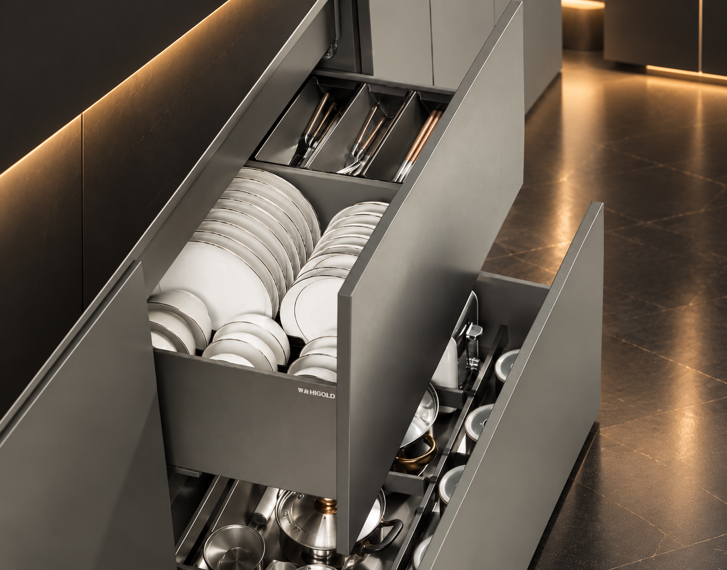 SHEARER 4.0 PULL-OUT MULTIPURPOSE BASKET for 600mm Cabinet