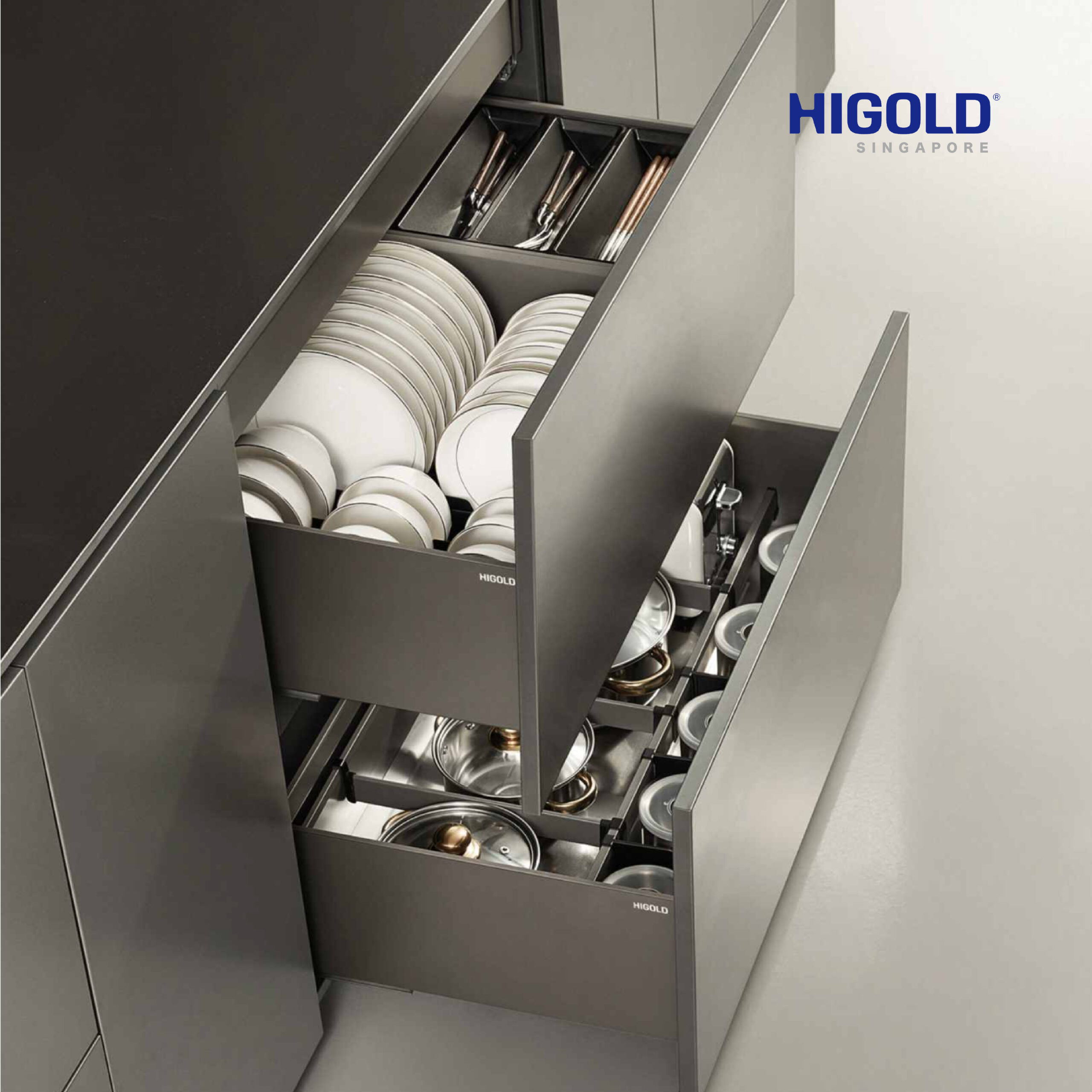 SHEARER 4.0 PULL-OUT BASKET-for 600mm Cabinet