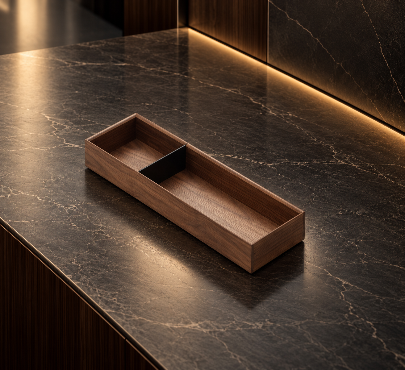 150 Divider - Walnut