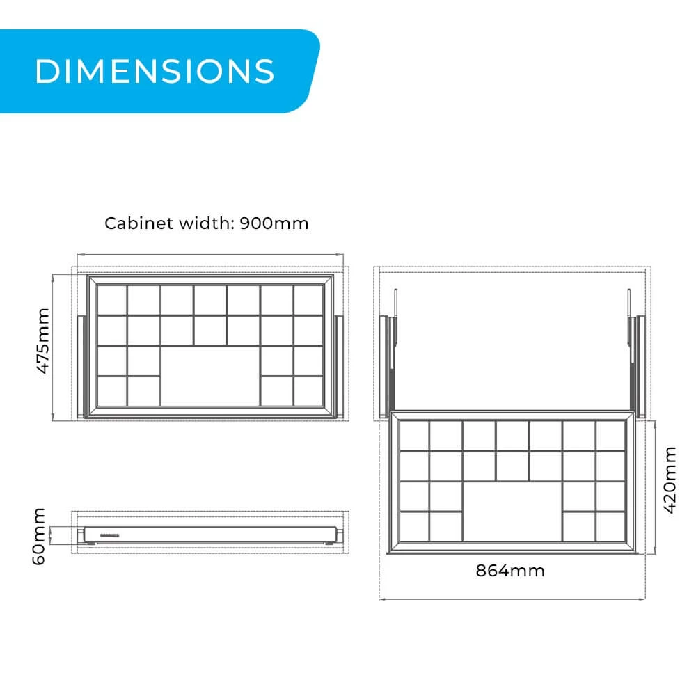 Beauty Storage Box - 600mm